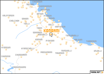 map of Konam-ni