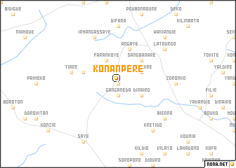 map of Konanpéré