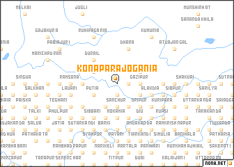 map of Konāpāra Jogānia