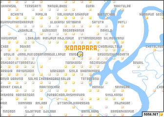 map of Konāpāra