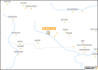 map of Konarā