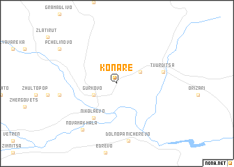 map of Konare