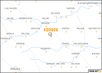 map of Konare