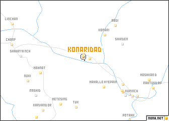 map of Konārīdād