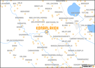 map of Konārlakeh