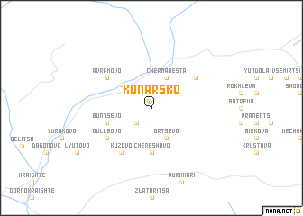 map of Konarsko