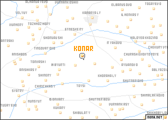 map of Konar