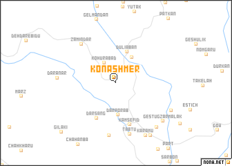 map of Konāshmer