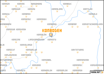 map of Kon Bodeh