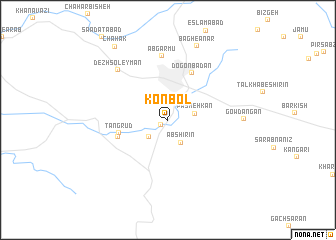 map of Konbol