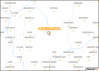 map of Konbouassi