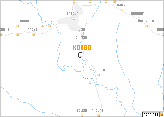 map of Konbo