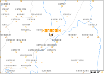 map of Kon Braih