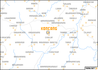 map of Koncang