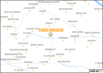 map of Konchakovo