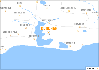 map of Konchek