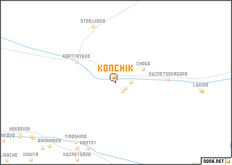 map of Konchik