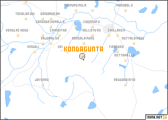 map of Kondagunta