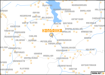 map of (( Kondaíika ))