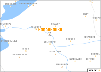 map of Kondakovka