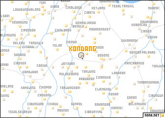 map of Kondang