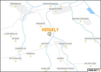 map of Kondely