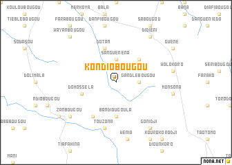 map of Kondiobougou