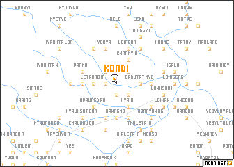 map of Kondi