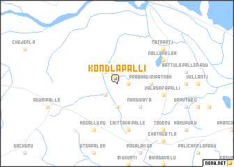 map of Kondlapalli