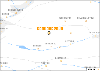 map of Kondobarovo