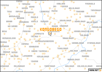 map of Kondobego