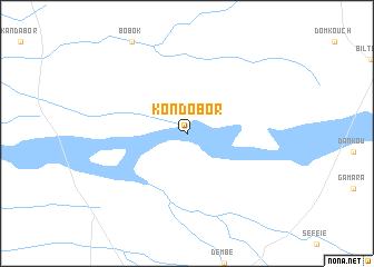 map of Kondobor