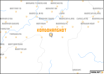 map of Kondo Hanghơt