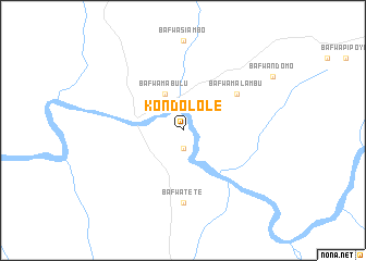 map of Kondolole