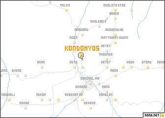 map of Kondomyos