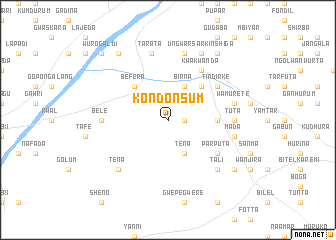 map of Kondonsum