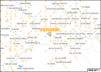 map of Kondorak