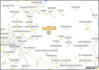 map of Kondor