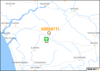 map of Kondotti