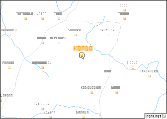 map of Kondo