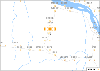 map of Kondo