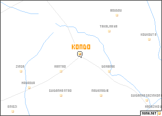 map of Kondo