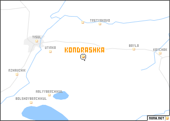 map of Kondrashka