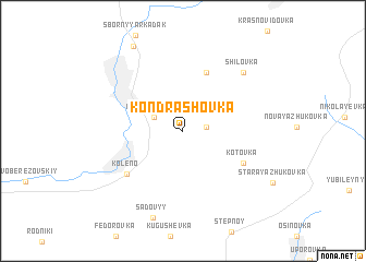 map of Kondrashovka