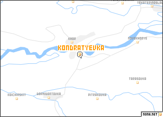 map of Kondrat\