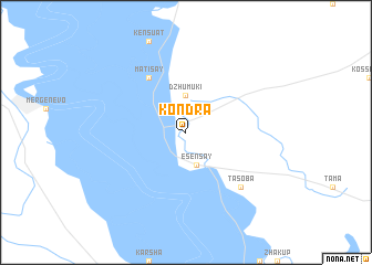 map of Kondra