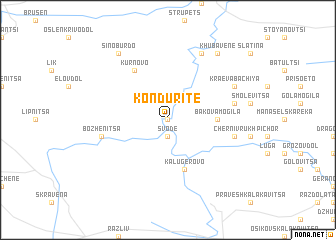 map of Kondurite