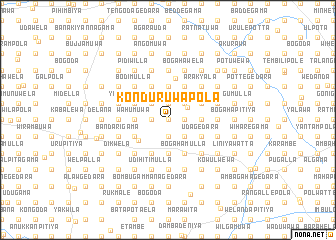 map of Konduruwapola