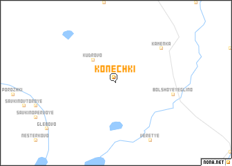 map of Konëchki