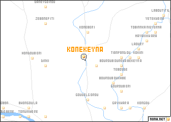 map of Koné Keyna